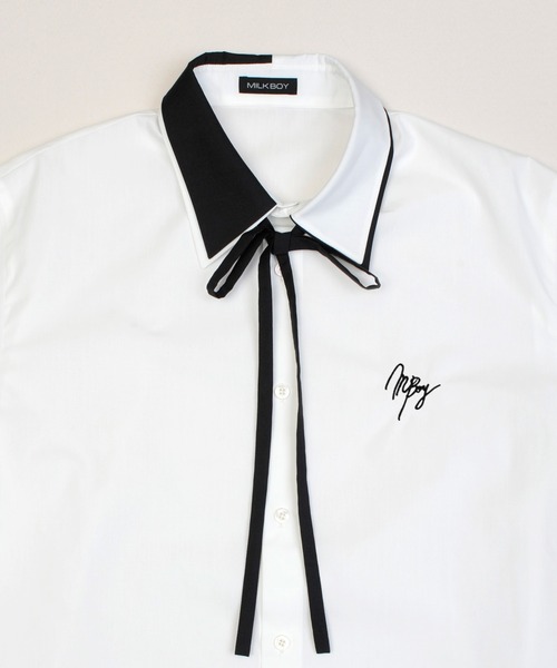 MILKBOY（ミルクボーイ）の「DOUBLE COLLAR シャツ（シャツ/ブラウス・メンズ・A/B・FREE）」の6枚目の写真