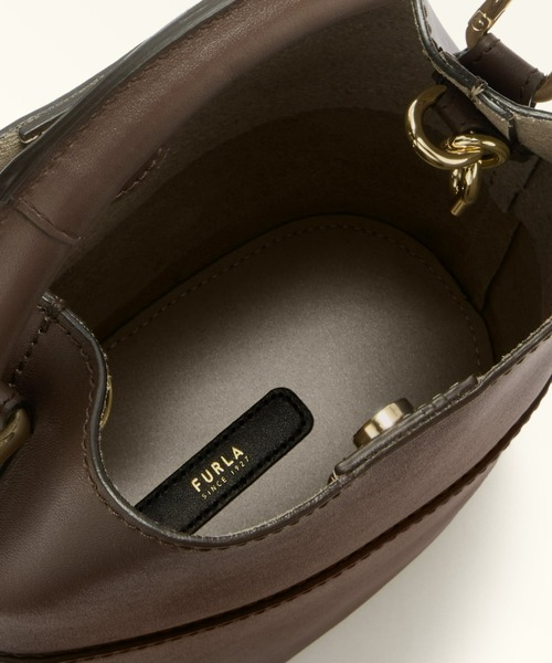 FURLA(フルラ)の「フルラ スフェラ バケットバッグ(ショルダーバッグ・レディース・ダークグリーン/ホワイト/ダークブラウン/ダークブルー/マスタード・ONE SIZE)」の14枚目の写真