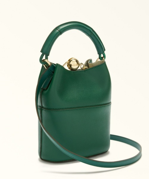 FURLA(フルラ)の「フルラ スフェラ バケットバッグ(ショルダーバッグ・レディース・ダークグリーン/ホワイト/ダークブラウン/ダークブルー/マスタード・ONE SIZE)」の15枚目の写真