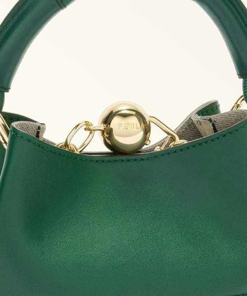 FURLA(フルラ)の「フルラ スフェラ バケットバッグ(ショルダーバッグ・レディース・ダークグリーン/ホワイト/ダークブラウン/ダークブルー/マスタード・ONE SIZE)」の16枚目の写真