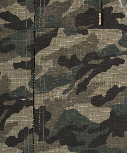 WISH FOR EVER（ウィッシュフォーエバー）の「ASSORT DOUBLE ZIP SHORT BLOUSON/アソートダブルジップショートブルゾン（ブルゾン・メンズ・ブラック/その他/インディゴブルー・SMALL/MEDIUM/LARGE）」の18枚目の写真