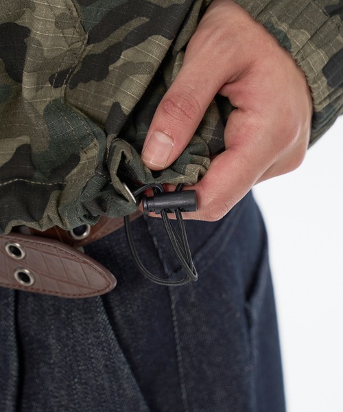 WISH FOR EVER（ウィッシュフォーエバー）の「ASSORT DOUBLE ZIP SHORT BLOUSON/アソートダブルジップショートブルゾン（ブルゾン・メンズ・ブラック/その他/インディゴブルー・SMALL/MEDIUM/LARGE）」の17枚目の写真