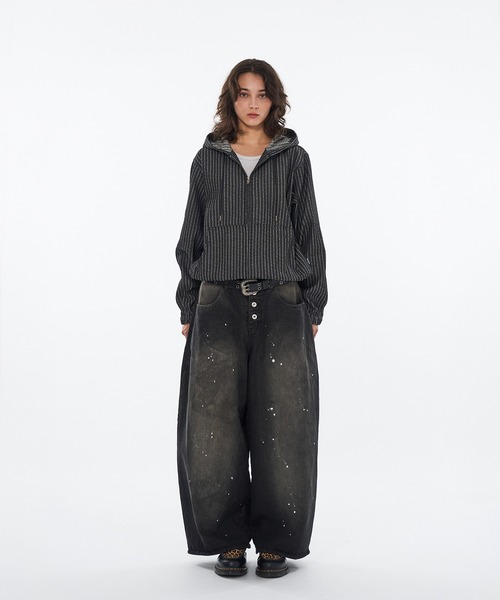 セール】ASSORT DOUBLE ZIP SHORT BLOUSON/アソートダブルジップ