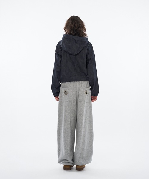 WISH FOR EVER（ウィッシュフォーエバー）の「ASSORT DOUBLE ZIP SHORT BLOUSON/アソートダブルジップショートブルゾン（ブルゾン・メンズ・ブラック/その他/インディゴブルー・SMALL/MEDIUM/LARGE）」の6枚目の写真