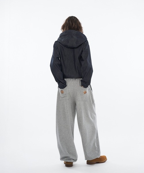 WISH FOR EVER（ウィッシュフォーエバー）の「ASSORT DOUBLE ZIP SHORT BLOUSON/アソートダブルジップショートブルゾン（ブルゾン・メンズ・ブラック/その他/インディゴブルー・SMALL/MEDIUM/LARGE）」の11枚目の写真