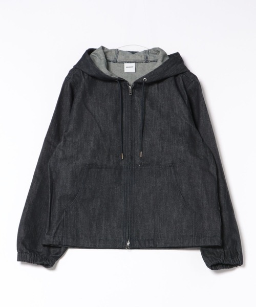 WISH FOR EVER（ウィッシュフォーエバー）の「ASSORT DOUBLE ZIP SHORT BLOUSON/アソートダブルジップショートブルゾン（ブルゾン・メンズ・ブラック/その他/インディゴブルー・SMALL/MEDIUM/LARGE）」の22枚目の写真