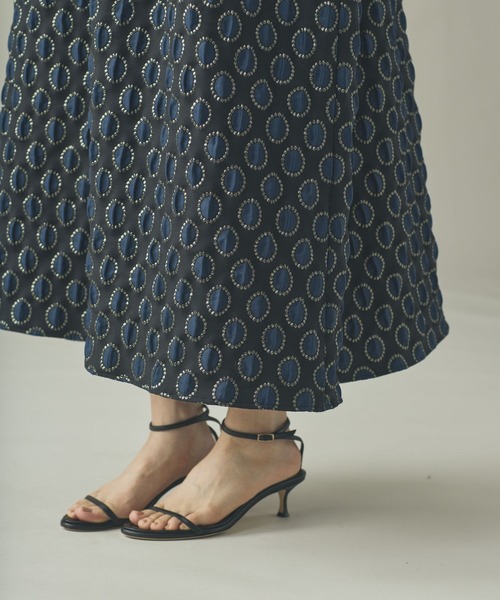 Curensology(カレンソロジー)の「Curensology(カレンソロジー)/<C.S.G>サークルドットワンピース(ワンピース・レディース・ブラック・FREE)」の5枚目の写真