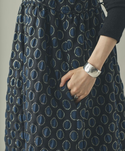 Curensology(カレンソロジー)の「Curensology(カレンソロジー)/<C.S.G>サークルドットワンピース(ワンピース・レディース・ブラック・FREE)」の6枚目の写真