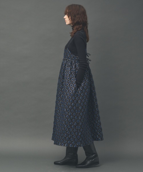 Curensology(カレンソロジー)の「Curensology(カレンソロジー)/<C.S.G>サークルドットワンピース(ワンピース・レディース・ブラック・FREE)」の9枚目の写真