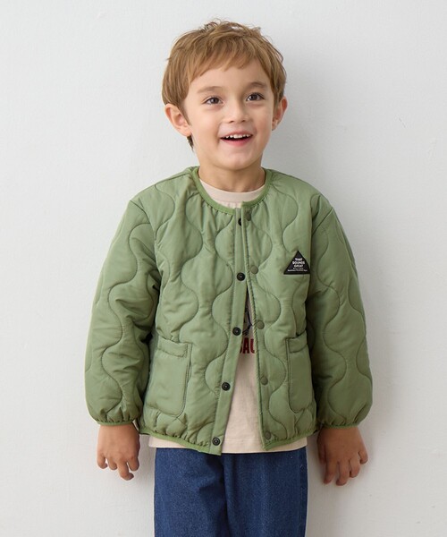 セール】【洗濯機可能】中綿キルティング ジャケット（ブルゾン）｜ANY