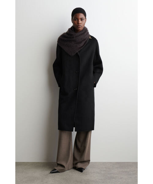 セール】ダブルフェイスウールコート（チェスターコート）｜COS（コス