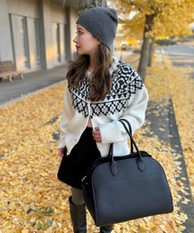 LAULEN | wool blend nordic knit cardigan /ウールブレンドノルディック柄ニットカーディガン(カーディガン/ボレロ)