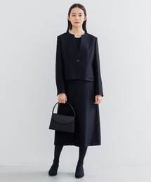 form forma（フォルムフォルマ）の「【喪服・礼服】ブラックフォーマル アンサンブル/ジャケット+ワンピース（スーツセット・レディース）」