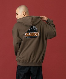XLARGE ブラウン パーカー M XLARGE｜エクストララージ（メンズ）のパーカー（ブラウン/茶色