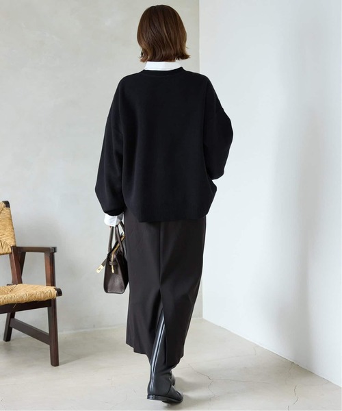 スローブイエナ 定価1.2万 長袖ニット LE BATEAU LAVOIR 黒 SLOBE IENA