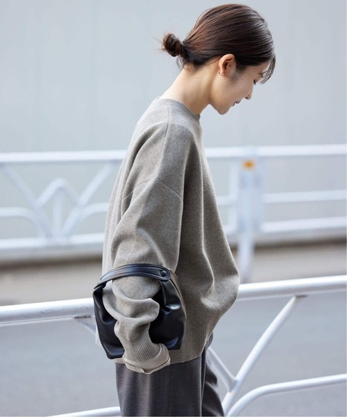 新品 SLOBE IENA スローブ イエナ サガラ 刺繍 スウェット ニット サガラ刺繍スウェットライクニット（ニット/セーター）｜SLOBE IENA