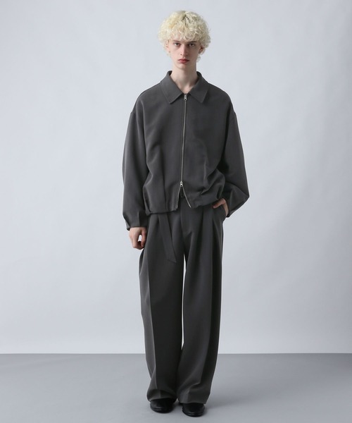 ブルゾン　hare 楽天市場】【SALE／32%OFF】(M)Fレザーリブブルゾン HARE ハレ