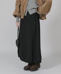 U.S. POLO ASSN. | U.S. POLO ASSN./ユーエスポロアッスン スウェット生地 ブランドロゴ バルーンスカート(スカート)