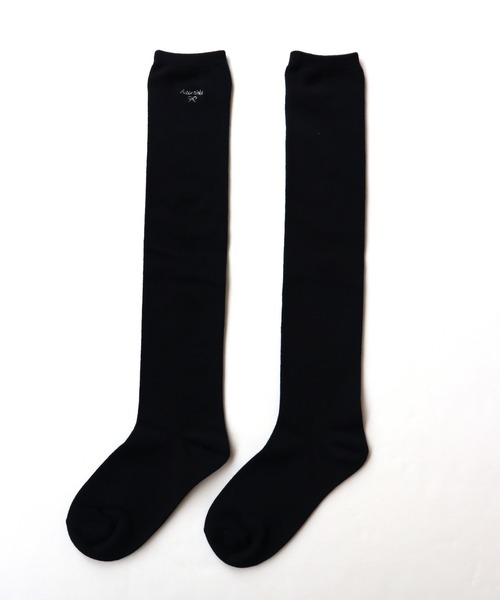 stample(スタンプル)の「リボン・刺繍・ライン ニーハイソックス(ソックス/靴下・キッズ・C/D/E/F/A/B・ONE SIZE)」の12枚目の写真