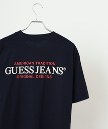 GUESS JEANS GJ SS CN OS AMERICAN TRAD TEE ゲス オーバーサイズ・アメリカン・トラディション・Tシャツ