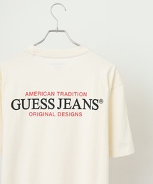GUESS JEANS GJ SS CN OS AMERICAN TRAD TEE ゲス オーバーサイズ・アメリカン・トラディション・Tシャツ
