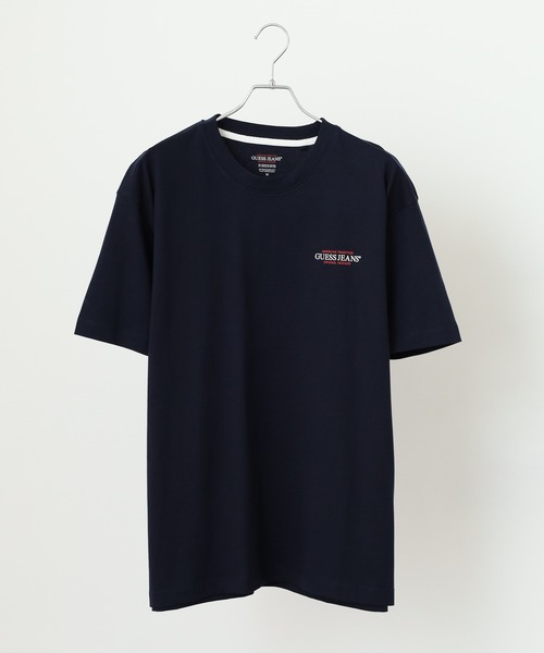 GUESS JEANS(ゲスジーンズ)の「GUESS JEANS GJ SS CN OS AMERICAN TRAD TEE ゲス オーバーサイズ・アメリカン・トラディション・Tシャツ(Tシャツ/カットソー・メンズ・ネイビー/オフホワイト/グレー・XL/L/M)」の11枚目の写真