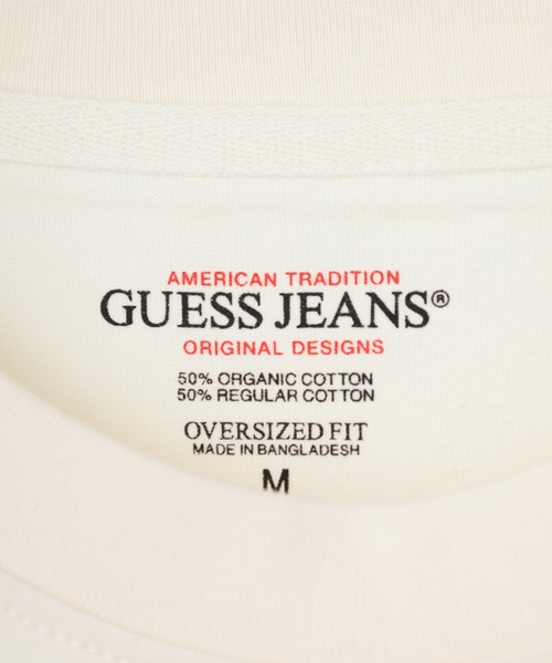 GUESS JEANS(ゲスジーンズ)の「GUESS JEANS GJ SS CN OS AMERICAN TRAD TEE ゲス オーバーサイズ・アメリカン・トラディション・Tシャツ(Tシャツ/カットソー・メンズ・ネイビー/オフホワイト/グレー・XL/L/M)」の14枚目の写真