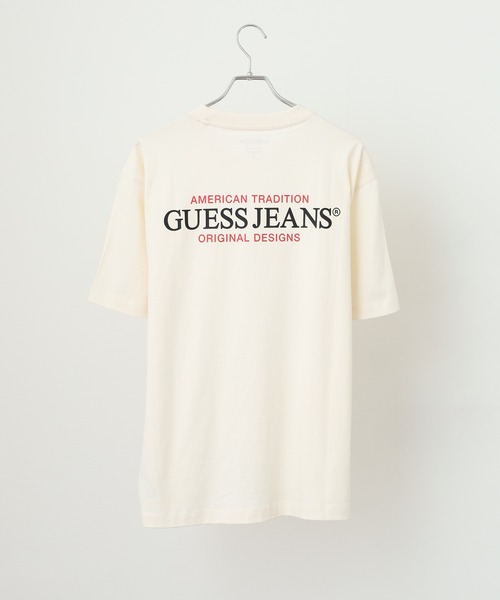 GUESS JEANS(ゲスジーンズ)の「GUESS JEANS GJ SS CN OS AMERICAN TRAD TEE ゲス オーバーサイズ・アメリカン・トラディション・Tシャツ(Tシャツ/カットソー・メンズ・ネイビー/オフホワイト/グレー・XL/L/M)」の18枚目の写真