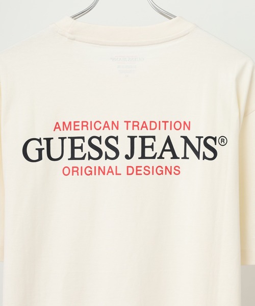 GUESS JEANS(ゲスジーンズ)の「GUESS JEANS GJ SS CN OS AMERICAN TRAD TEE ゲス オーバーサイズ・アメリカン・トラディション・Tシャツ(Tシャツ/カットソー・メンズ・ネイビー/オフホワイト/グレー・XL/L/M)」の19枚目の写真