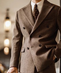 Cloudstyle（クラウドスタイル）の「【Cloudstyle】セットアップ ダブルブレスト６ボタンジャケット＆パンツスーツ 2点セット（スーツセット・メンズ）」