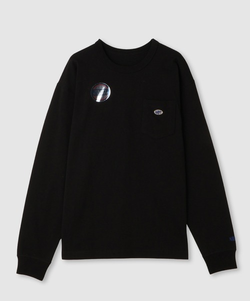 NAVY(ネイビー)の「NAVY リラックスFITヘビーウェイトロングTシャツ(Tシャツ/カットソー・メンズ・ネイビー×ホワイト/ホワイト/ブラック/ベージュ/ブルー・M/S/XL/L)」の22枚目の写真