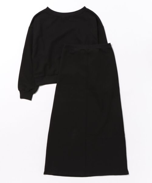 esutoreja（エストレジャ）の「スウェットスカートセットアップ（セットアップ・レディース・グレー/ブラック・FREE）」の11枚目の写真