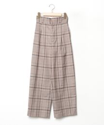 ブランド古着】パンツ（ブラウン/茶色系・チェック柄）古着通販