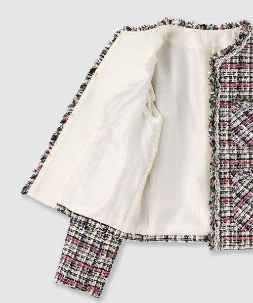 ANAYI 別注ミックスツイードノーカラージャケット　定価85800円 楽天市場】【SALE／50%OFF】【Eternal Line 2024】ミックスツイード