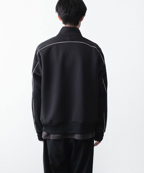 ATTACHMENT（アタッチメント）の「PE ストレッチ ダブルニット トラックジャケット / PE STRETCH DOUBLE KNIT TRACK JKT（ブルゾン・メンズ・ダークカーキ/ライトグレー/ブラック・4/3/1/2）」の14枚目の写真