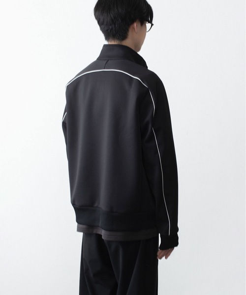 ATTACHMENT（アタッチメント）の「PE ストレッチ ダブルニット トラックジャケット / PE STRETCH DOUBLE KNIT TRACK JKT（ブルゾン・メンズ・ダークカーキ/ライトグレー/ブラック・4/3/1/2）」の15枚目の写真