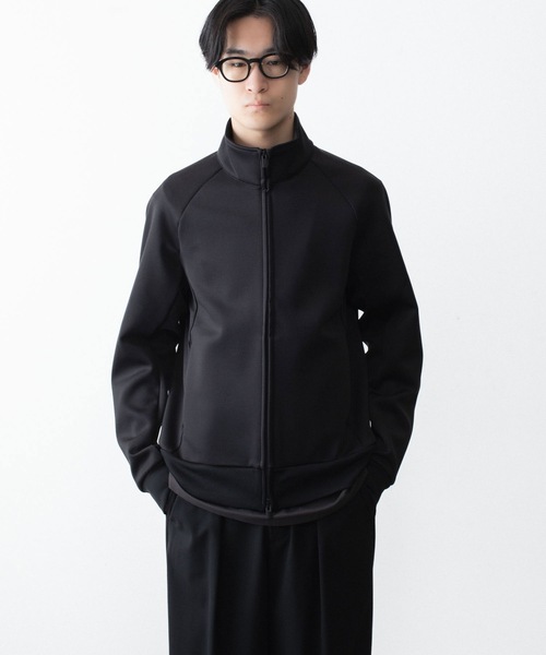 ATTACHMENT（アタッチメント）の「PE ストレッチ ダブルニット トラックジャケット / PE STRETCH DOUBLE KNIT TRACK JKT（ブルゾン・メンズ・ダークカーキ/ライトグレー/ブラック・4/3/1/2）」の17枚目の写真