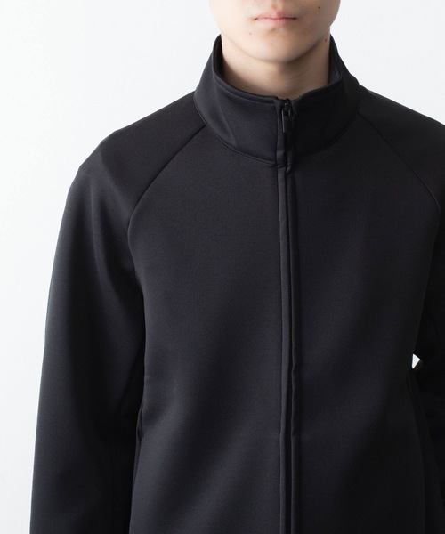 ATTACHMENT（アタッチメント）の「PE ストレッチ ダブルニット トラックジャケット / PE STRETCH DOUBLE KNIT TRACK JKT（ブルゾン・メンズ・ダークカーキ/ライトグレー/ブラック・4/3/1/2）」の5枚目の写真