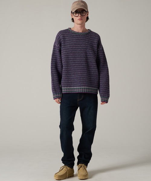 men's FUDGE×Eddie Bauer | ポップコーン セーター（ニット/セーター