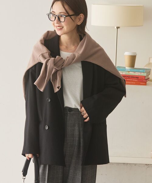 セール】オーバーサイズダブルジャケット（テーラードジャケット