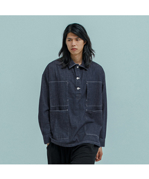 RUGGED HOUSE（ラギッドハウス）の「マリンデニムプルオーバージャケット 濃紺（デニムジャケット）」