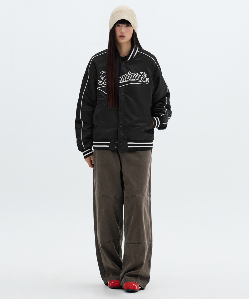 F.ILLUMINATE(フィルミネイト)の「カーブドロゴバスティジャケット-ネイビー(スタジャン・レディース・その他・MEDIUM/LARGE/SMALL)」の5枚目の写真