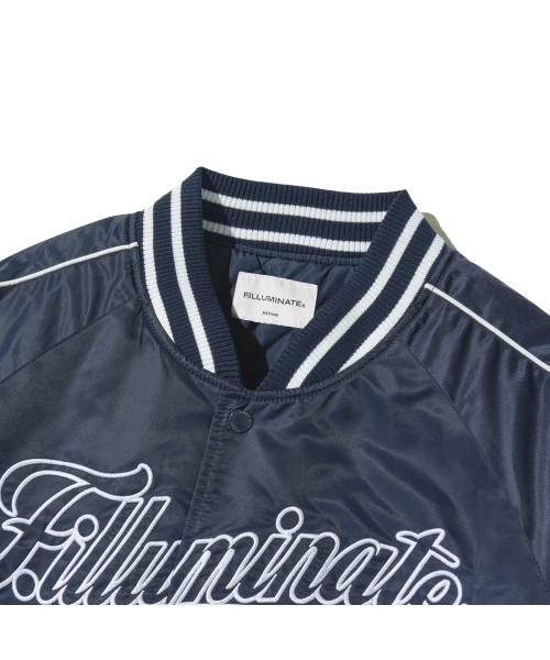 F.ILLUMINATE(フィルミネイト)の「カーブドロゴバスティジャケット-ネイビー(スタジャン・レディース・その他・MEDIUM/LARGE/SMALL)」の6枚目の写真