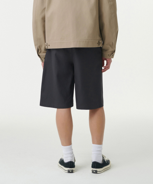MUSINSA STANDARD（ムシンサスタンダード）の「ヘビーウェイトCPワイドチノショーツ[グレー]（その他パンツ・メンズ・その他・26/27/28/29/36/34/32/30/31/33/38）」の4枚目の写真