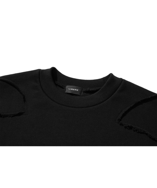 LIBERE（リベーレ）の「LIBERE リベーレ / WESTERN FLAME CREWNECK SWEAT ビッグシルエットウエスタンフレイムクルーネックスウェット / 255224-255225（スウェット・メンズ・ブラック/ブラウン・SMALL/MEDIUM/LARGE）」の8枚目の写真