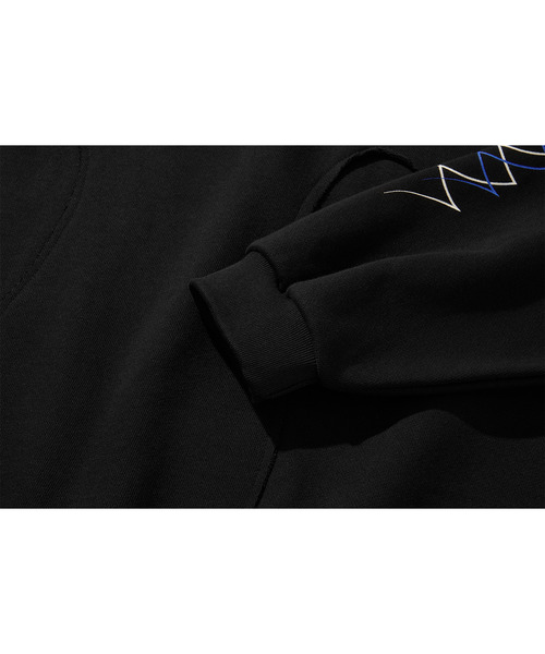 LIBERE（リベーレ）の「LIBERE リベーレ / WESTERN FLAME CREWNECK SWEAT ビッグシルエットウエスタンフレイムクルーネックスウェット / 255224-255225（スウェット・メンズ・ブラック/ブラウン・SMALL/MEDIUM/LARGE）」の10枚目の写真