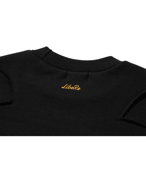 LIBERE（リベーレ）の「LIBERE リベーレ / WESTERN FLAME CREWNECK SWEAT ビッグシルエットウエスタンフレイムクルーネックスウェット / 255224-255225（スウェット・メンズ・ブラック/ブラウン・SMALL/MEDIUM/LARGE）」の12枚目の写真