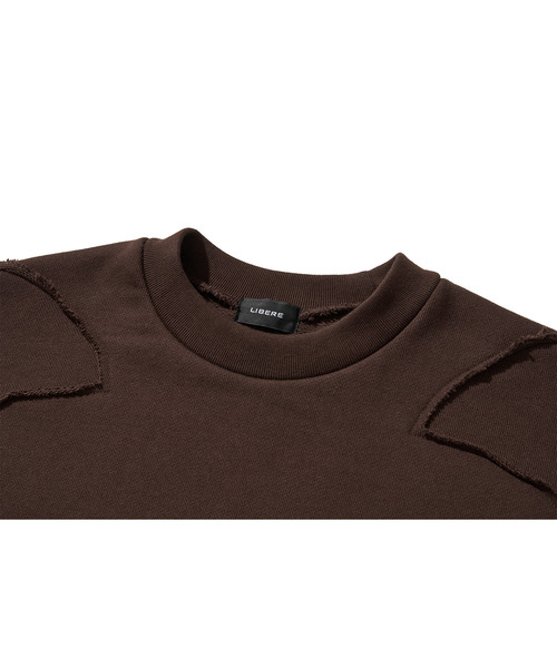 LIBERE（リベーレ）の「LIBERE リベーレ / WESTERN FLAME CREWNECK SWEAT ビッグシルエットウエスタンフレイムクルーネックスウェット / 255224-255225（スウェット・メンズ・ブラック/ブラウン・SMALL/MEDIUM/LARGE）」の18枚目の写真