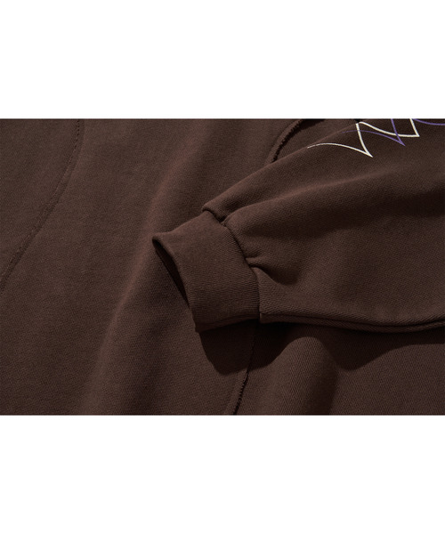 LIBERE（リベーレ）の「LIBERE リベーレ / WESTERN FLAME CREWNECK SWEAT ビッグシルエットウエスタンフレイムクルーネックスウェット / 255224-255225（スウェット・メンズ・ブラック/ブラウン・SMALL/MEDIUM/LARGE）」の20枚目の写真