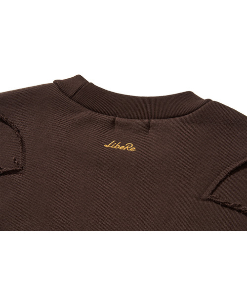 LIBERE（リベーレ）の「LIBERE リベーレ / WESTERN FLAME CREWNECK SWEAT ビッグシルエットウエスタンフレイムクルーネックスウェット / 255224-255225（スウェット・メンズ・ブラック/ブラウン・SMALL/MEDIUM/LARGE）」の22枚目の写真